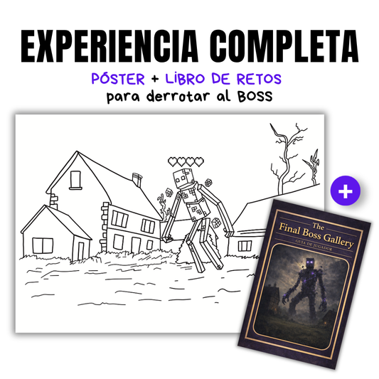 Poster B/N — Experiencia completa